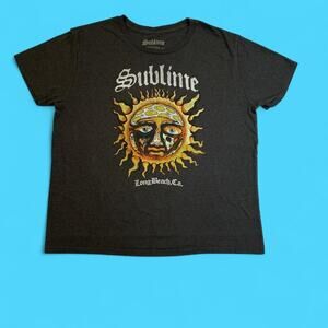 Sublime sun logo long beach CA tee